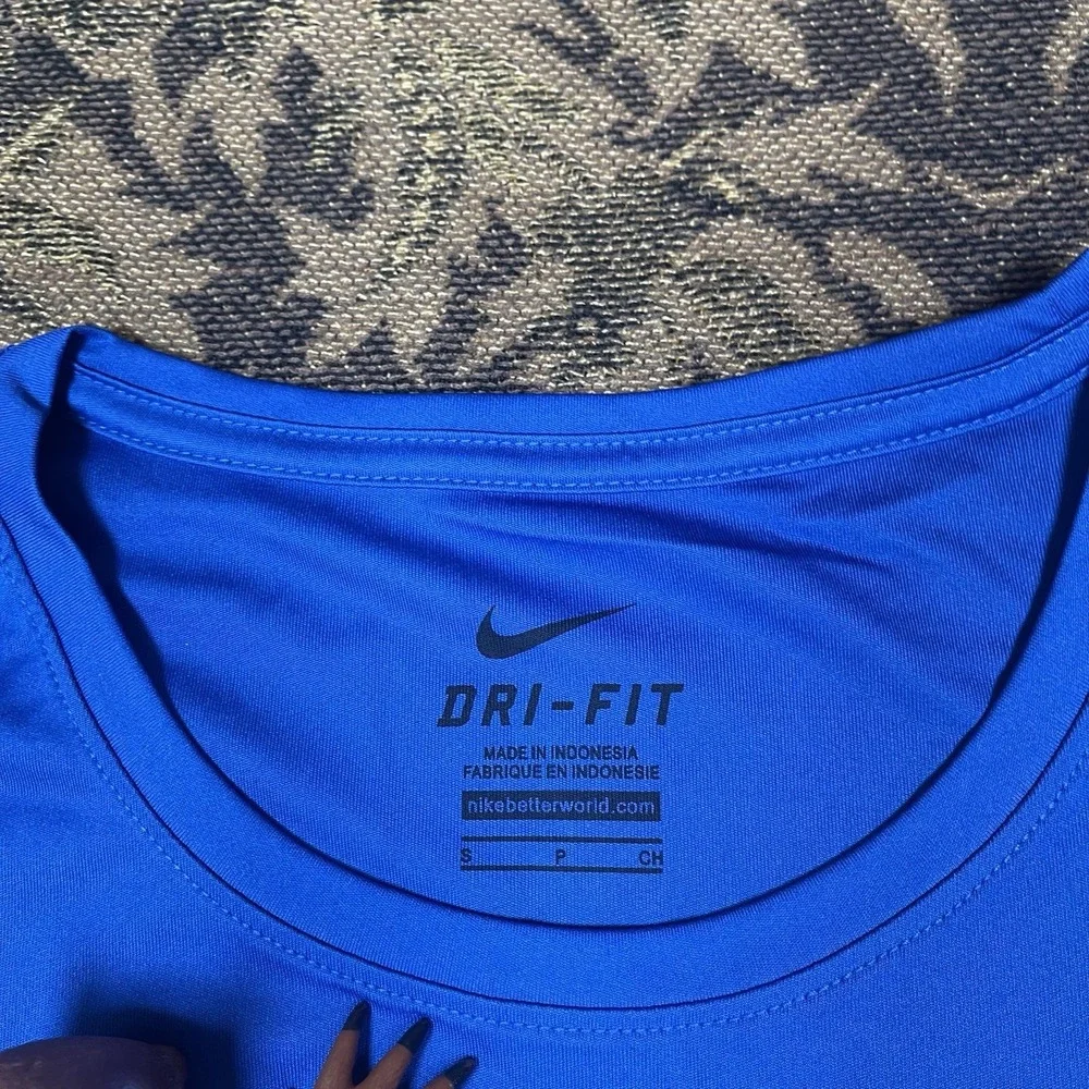Nike Dri-FIT FC Kansas City Soccer women's Blue t-shirt Size Small New